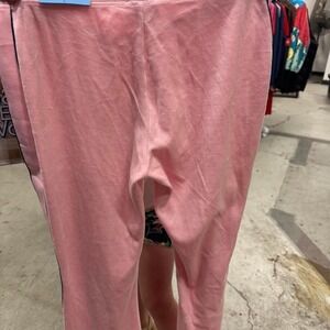 Juicy Couture Pink Cotton Sweatpants Elastic Waist Casual Lounge